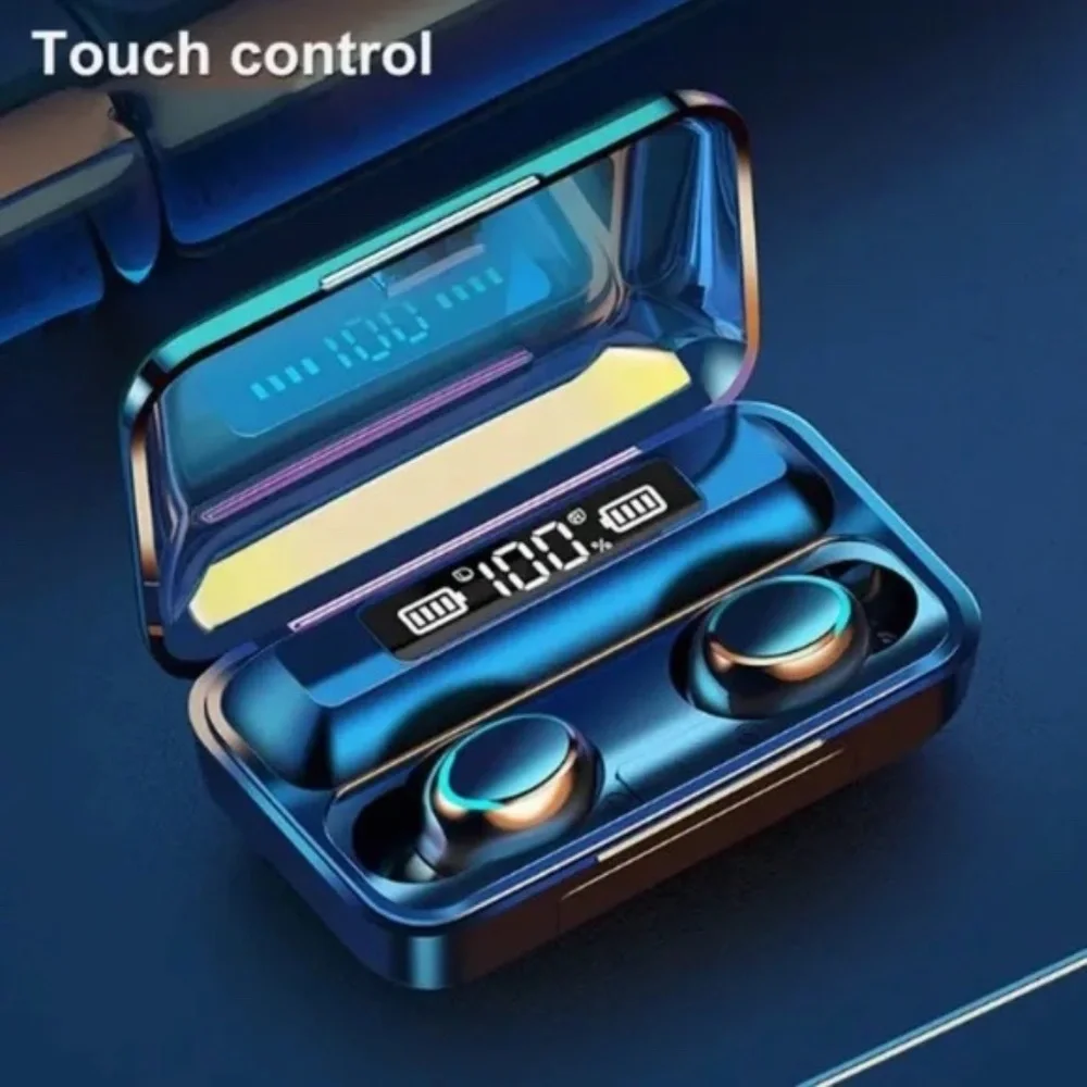 TWS F9 True Wireless Earbuds with Power Bank NIB